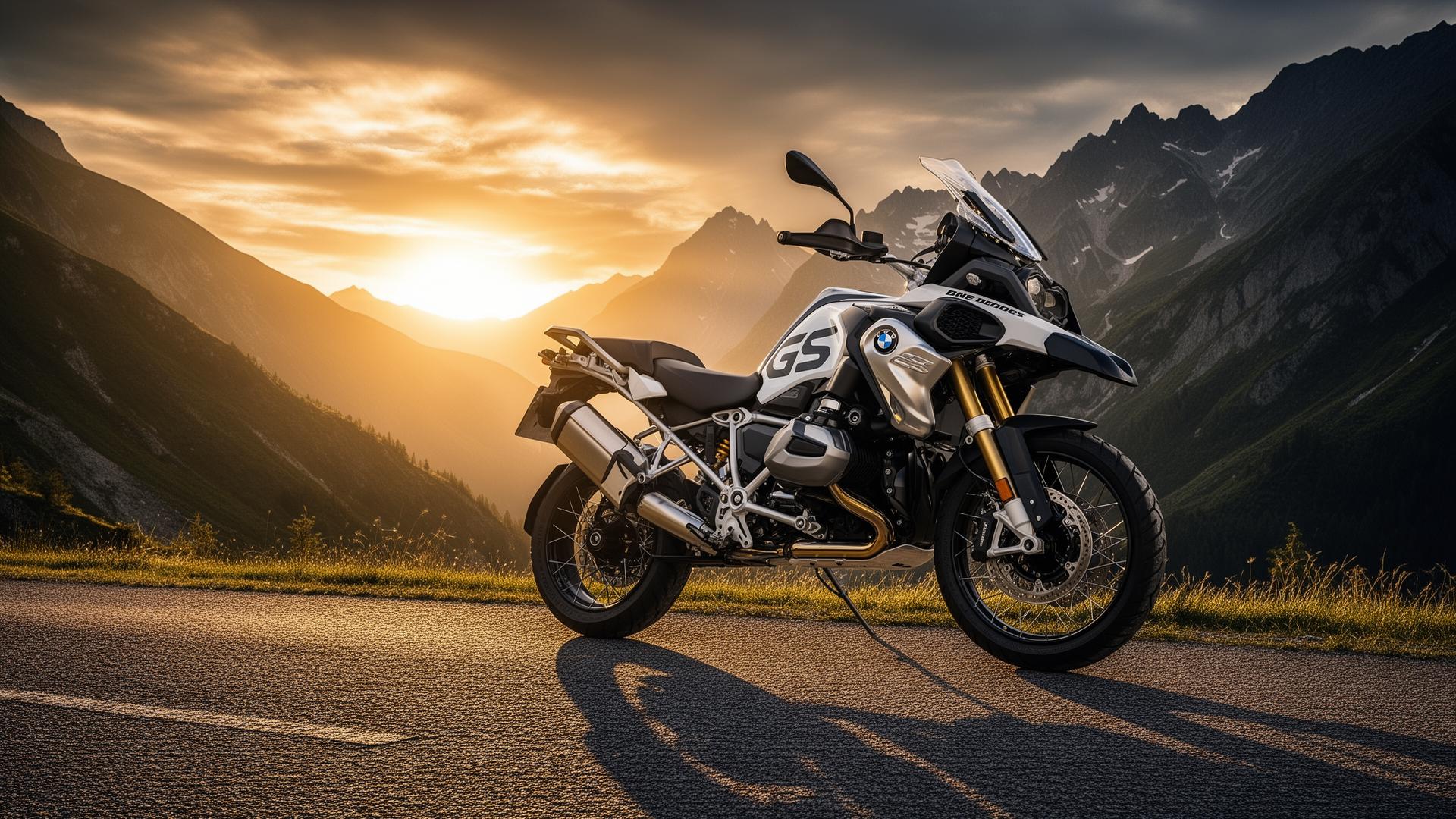BMW R 1300 GS in den Bergen
